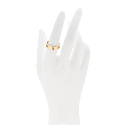 Cartier 18K Yellow Gold 5.5mm LOVE Ring 55 7.25 2 of 4