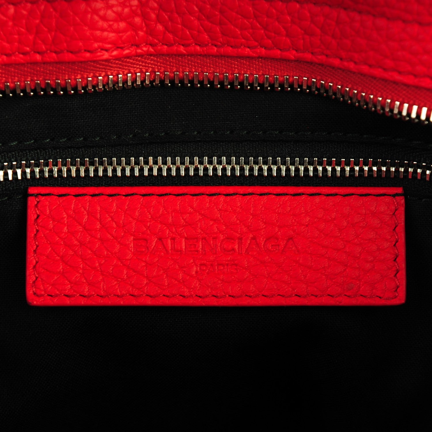 Balenciaga Vibrato Calfskin Classic Silver Hardware City Rouge Cerise 6 of 7