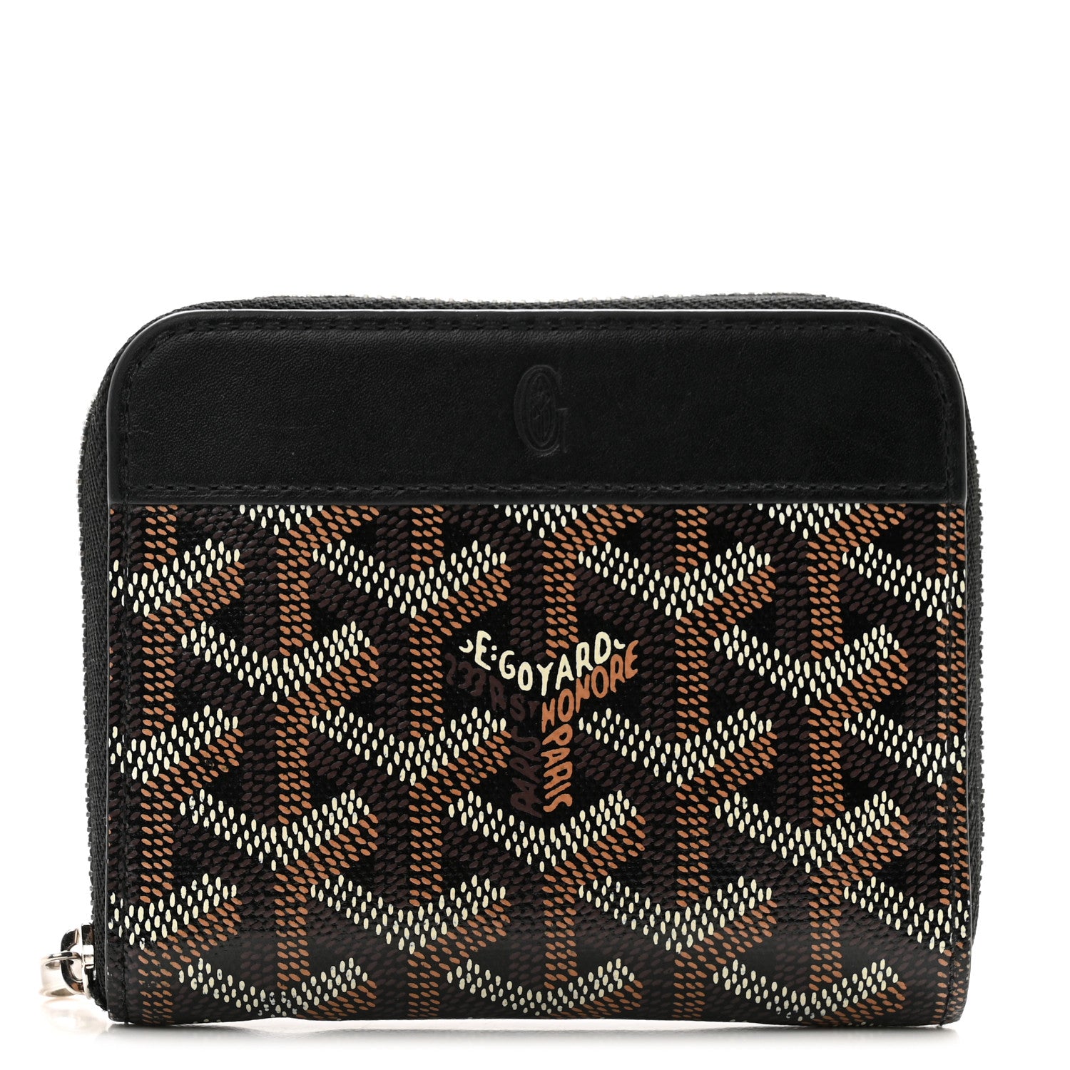 Goyard Goyardine Matignon PM Wallet Black 1 of 7