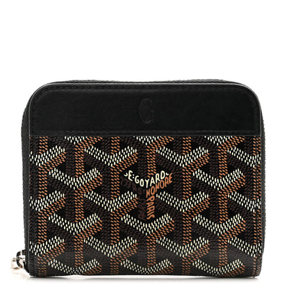 Goyard Goyardine Matignon PM Wallet Black 1 of 7