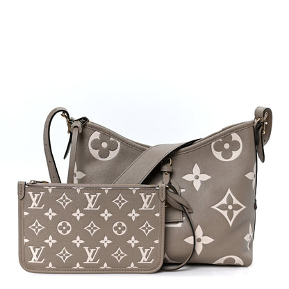 Louis Vuitton Empreinte Monogram Giant CarryAll PM Tourterelle Creme 2 of 11