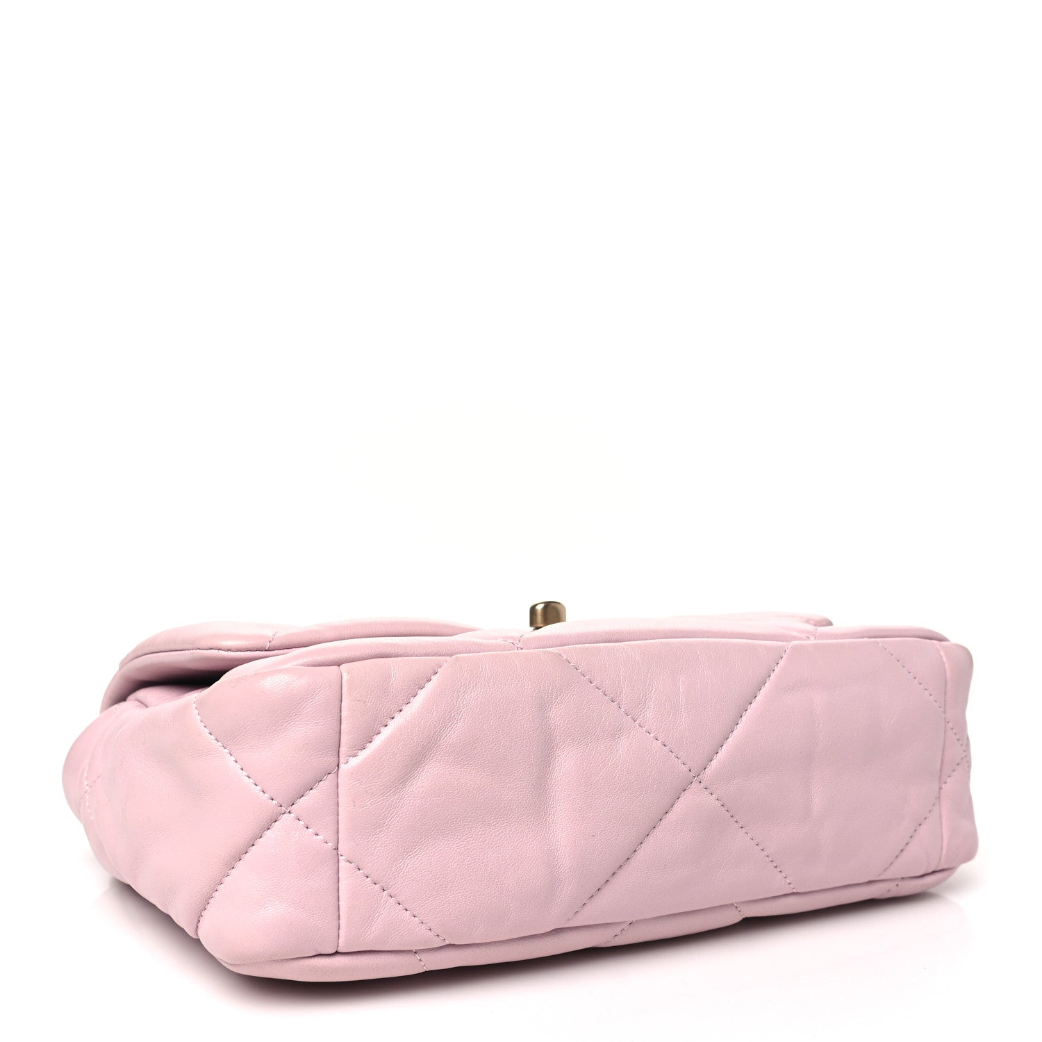 Chanel Lambskin Quilted Medium Chanel 19 Flap Light Pink 4 of 10