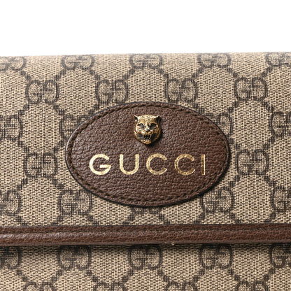 Gucci GG Supreme Monogram Neo Vintage Web Belt Bag Brown 8 of 10
