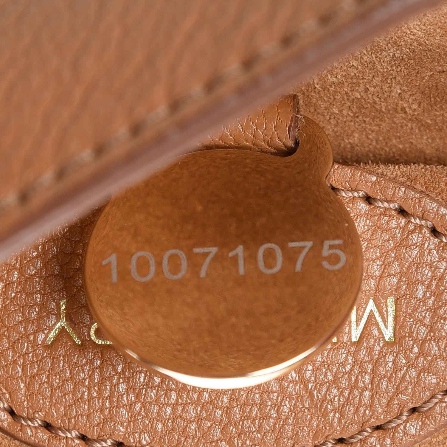 Mulberry Glossy Goatskin Lily Deer Brown 7 of 9