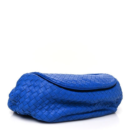 Bottega Veneta Nappa Intrecciato Messenger Bag Blue 5 of 11