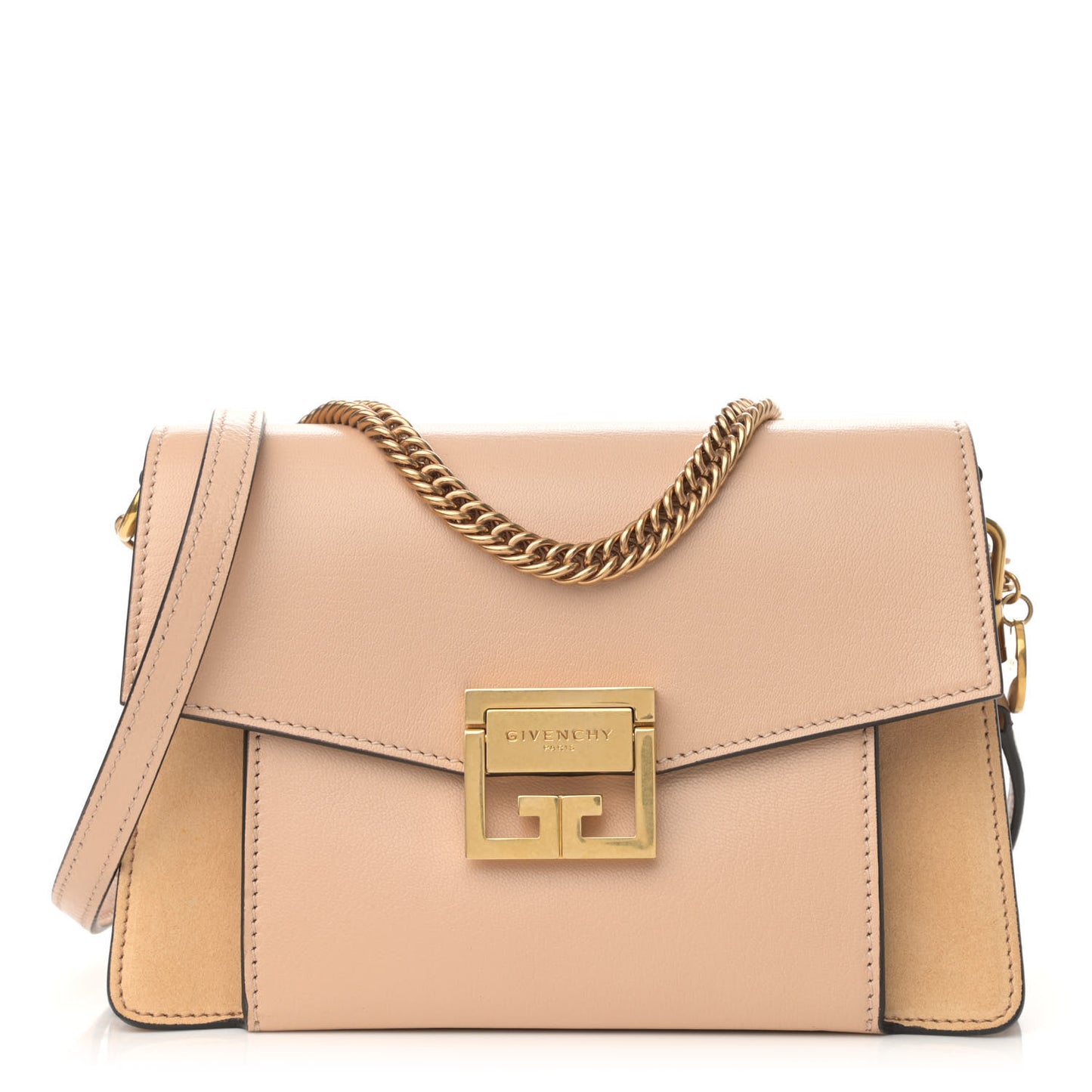 Sugar Goatskin Small GV3 Shoulder Bag Cipria