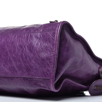 Balenciaga Agneau Classic Hardware City Raisin 8 of 8