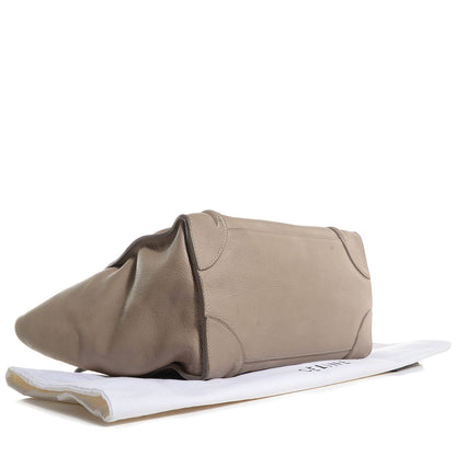 Celine Pebbled Calfskin Mini Luggage Taupe 4 of 10