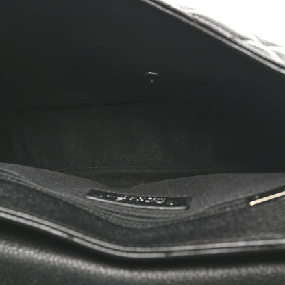 Chanel Calfskin Quilted Casual Pocket Messenger Flap Black 5 of 10