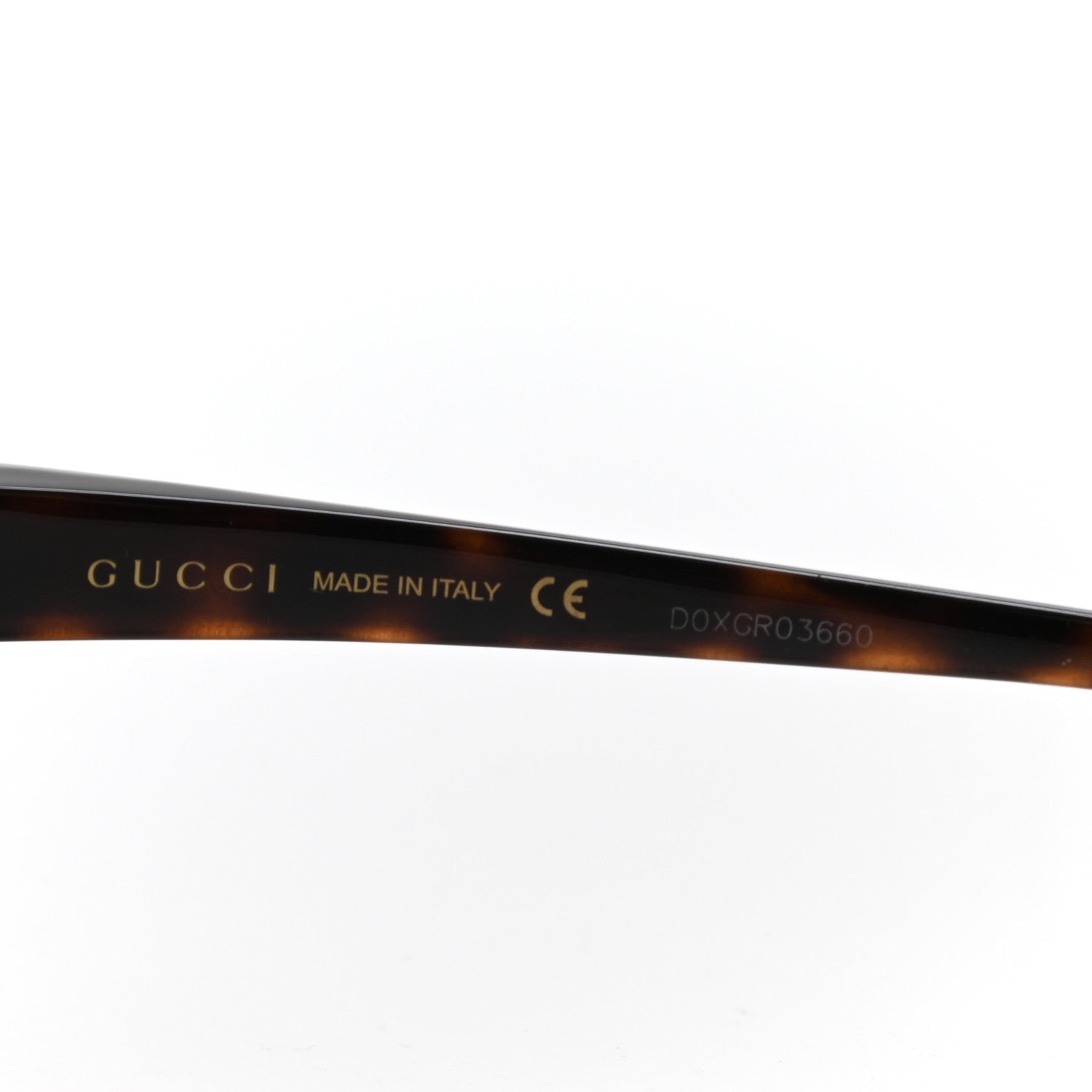 Gucci Acetate Square Frame Sunglasses GG0876S Tortoise 6 of 8