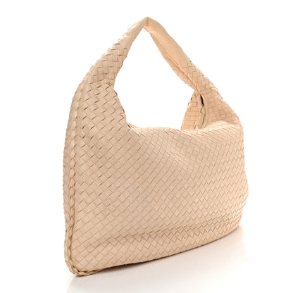 Bottega Veneta Nappa Intrecciato Large Veneta Hobo Bianco 3 of 12