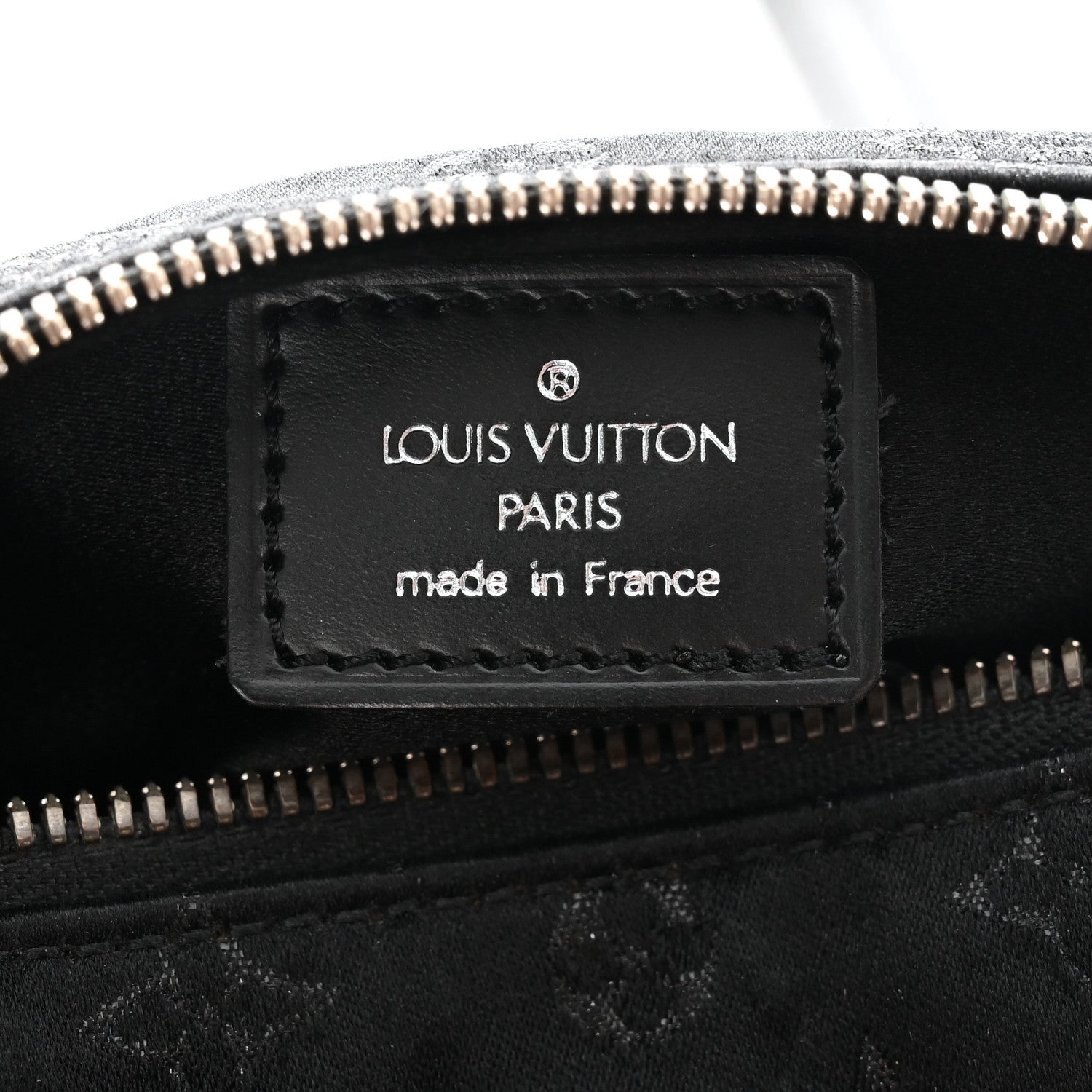 Louis Vuitton Satin Monogram Mini Papillon Black 6 of 10