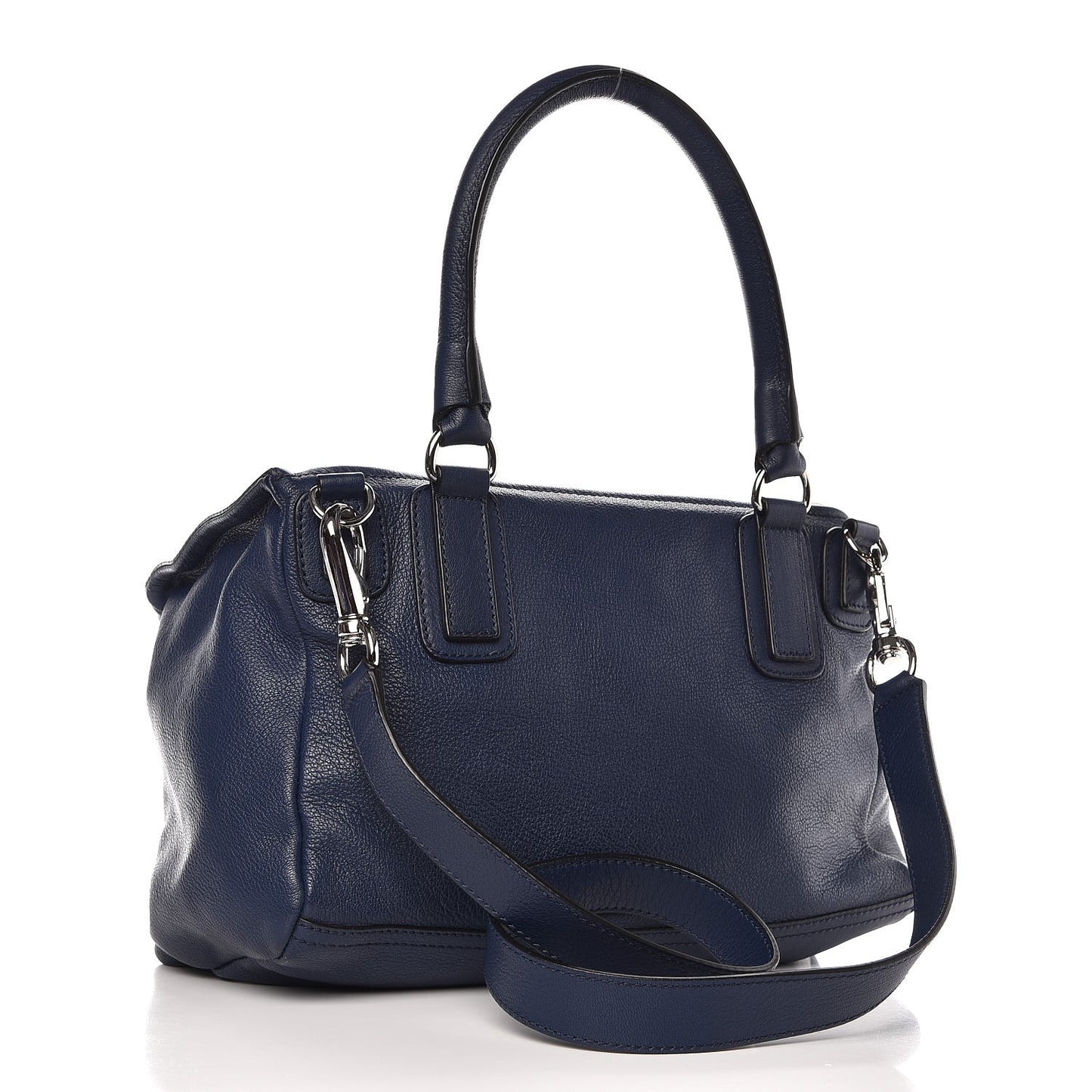 Sugar Goatskin Medium Pandora Navy