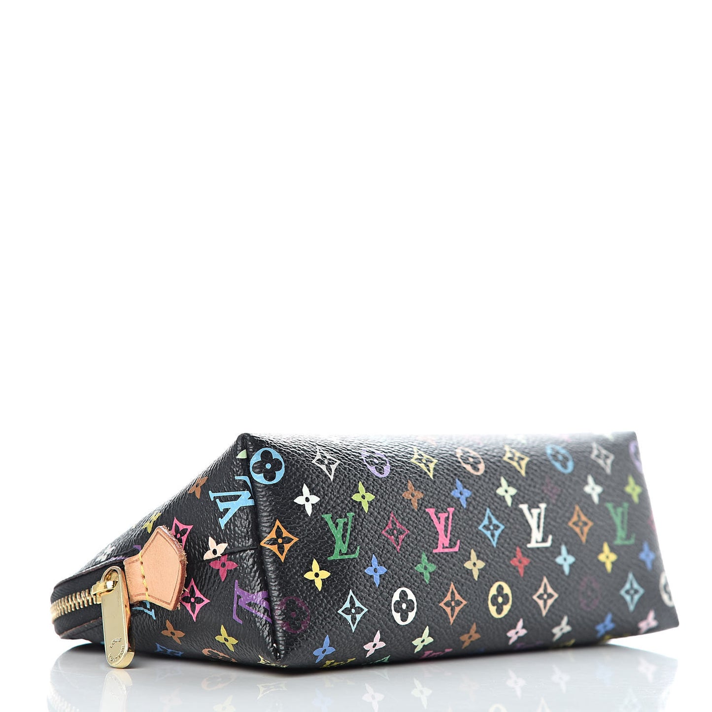 Monogram Multicolor Cosmetic Pouch Black Grenade