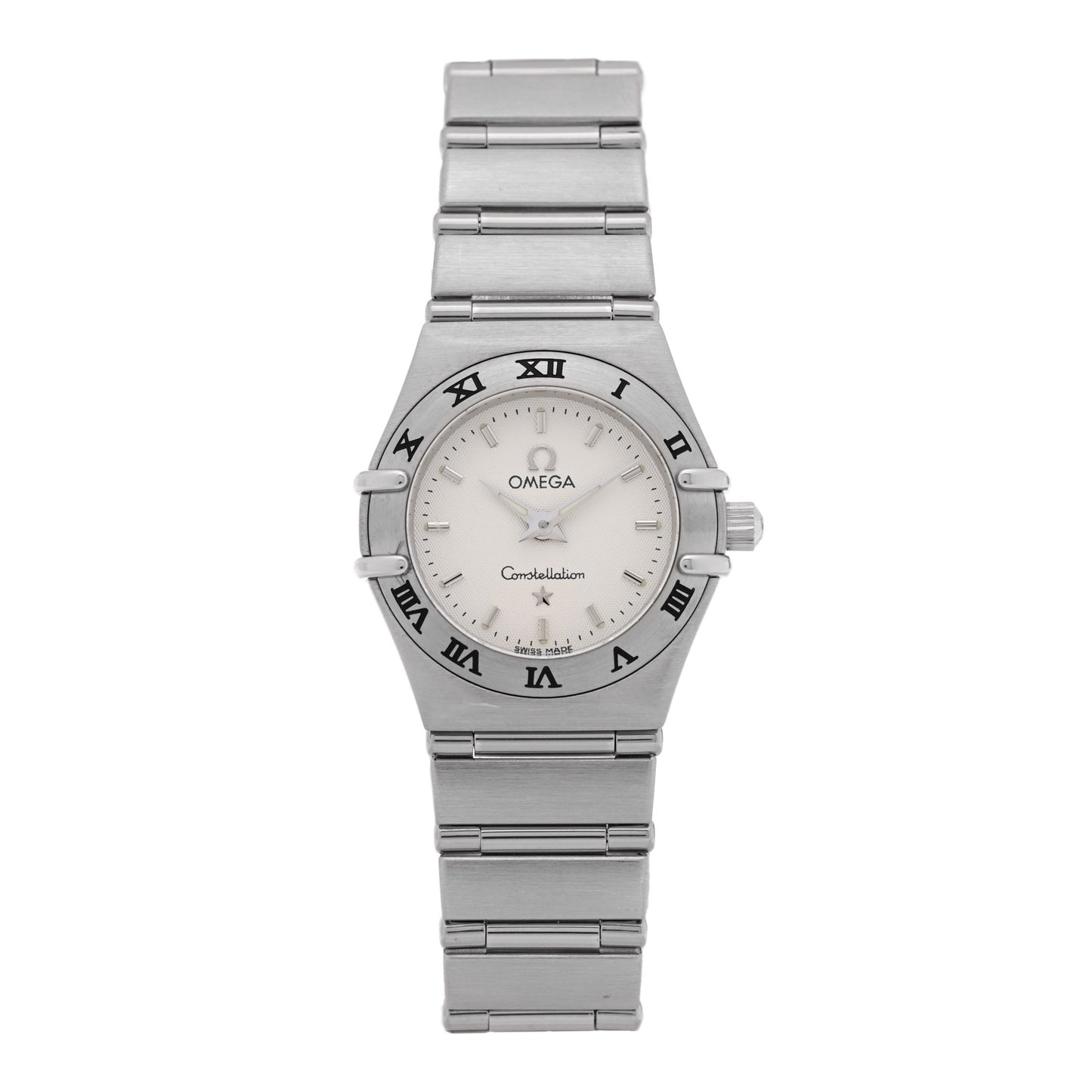 Stainless Steel 22mm Constellation Quartz Watch White 1562.30