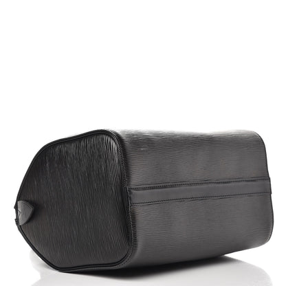 Louis Vuitton Epi Speedy 25 Black 4 of 10