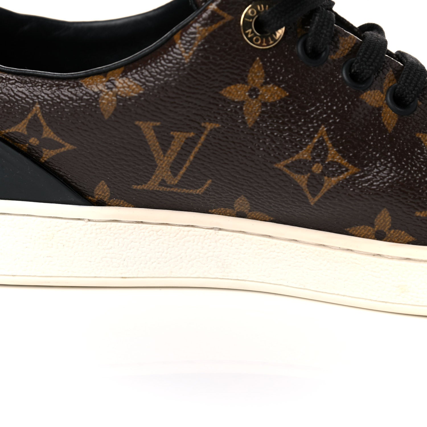 Louis Vuitton Patent Monogram Frontrow Sneakers 36.5 22 of 25