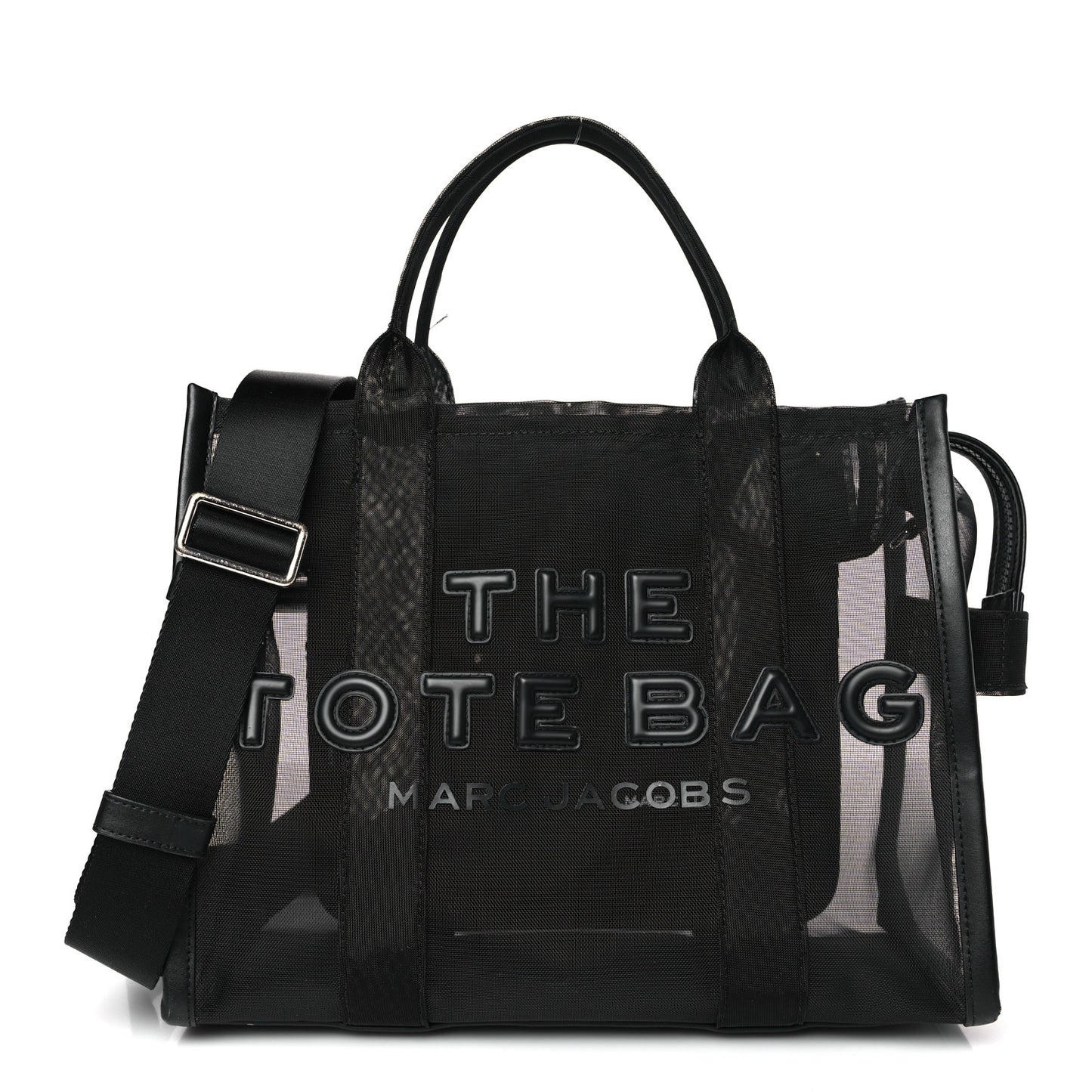 Nylon The Mesh Medium Tote Bag Blackout