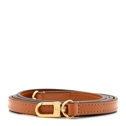 Louis Vuitton Calfskin 12mm Shoulder Strap Brown 1 of 3