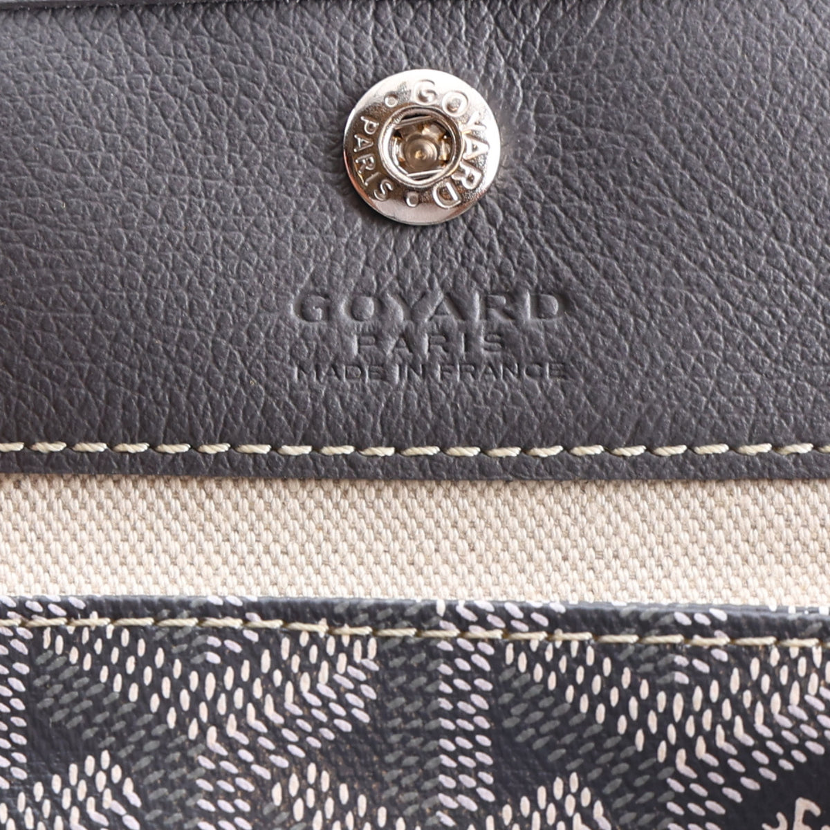 Goyard Goyardine Mini Boheme Hobo Grey 7 of 11