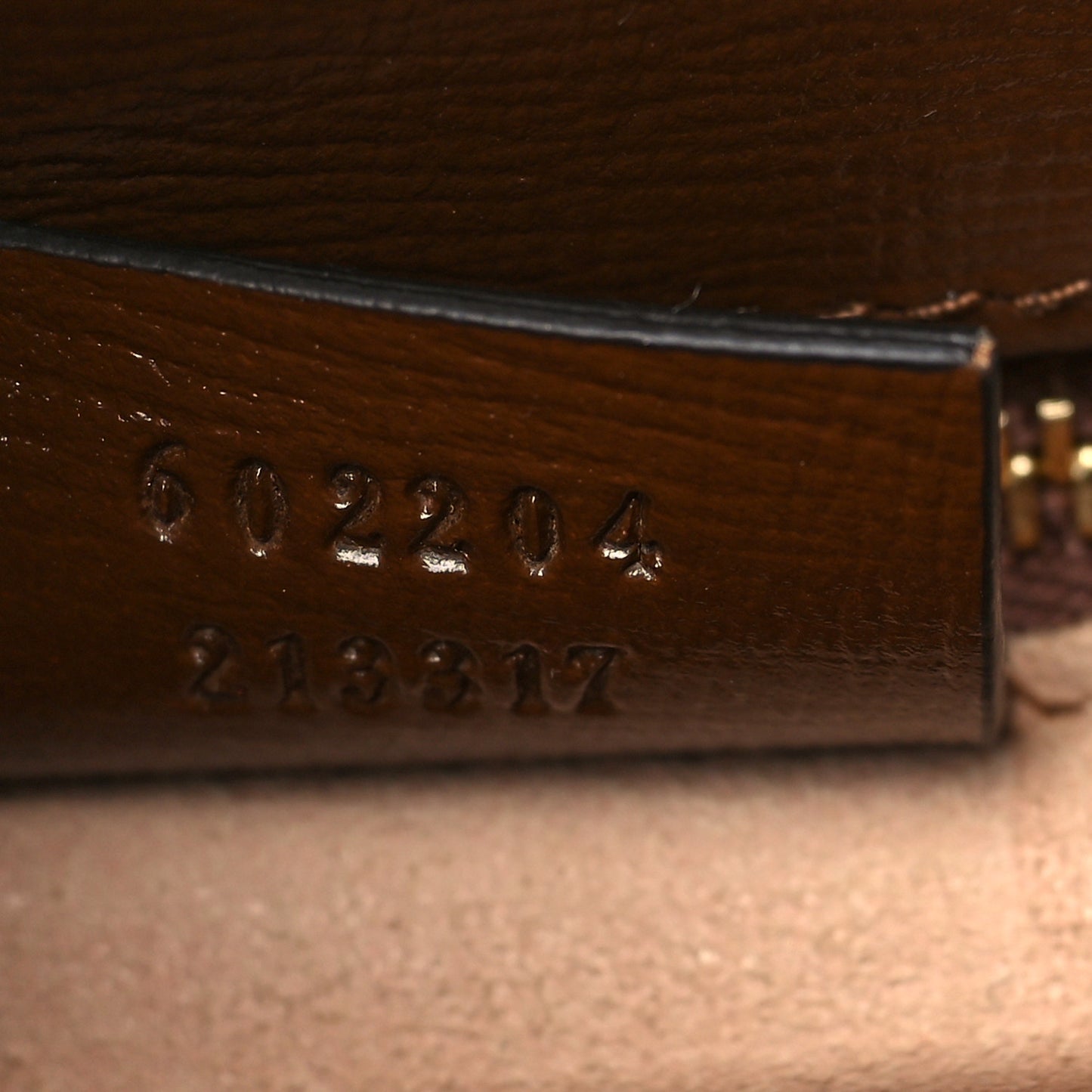 GG Supreme Monogram Horsebit 1955 Shoulder Bag Beige Brown Sugar