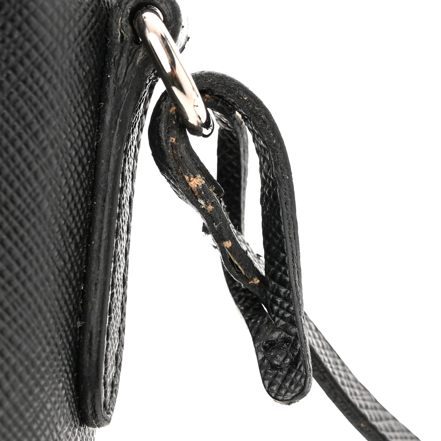 Prada Saffiano Lux Shoulder Bag Caramel Talco 10 of 10