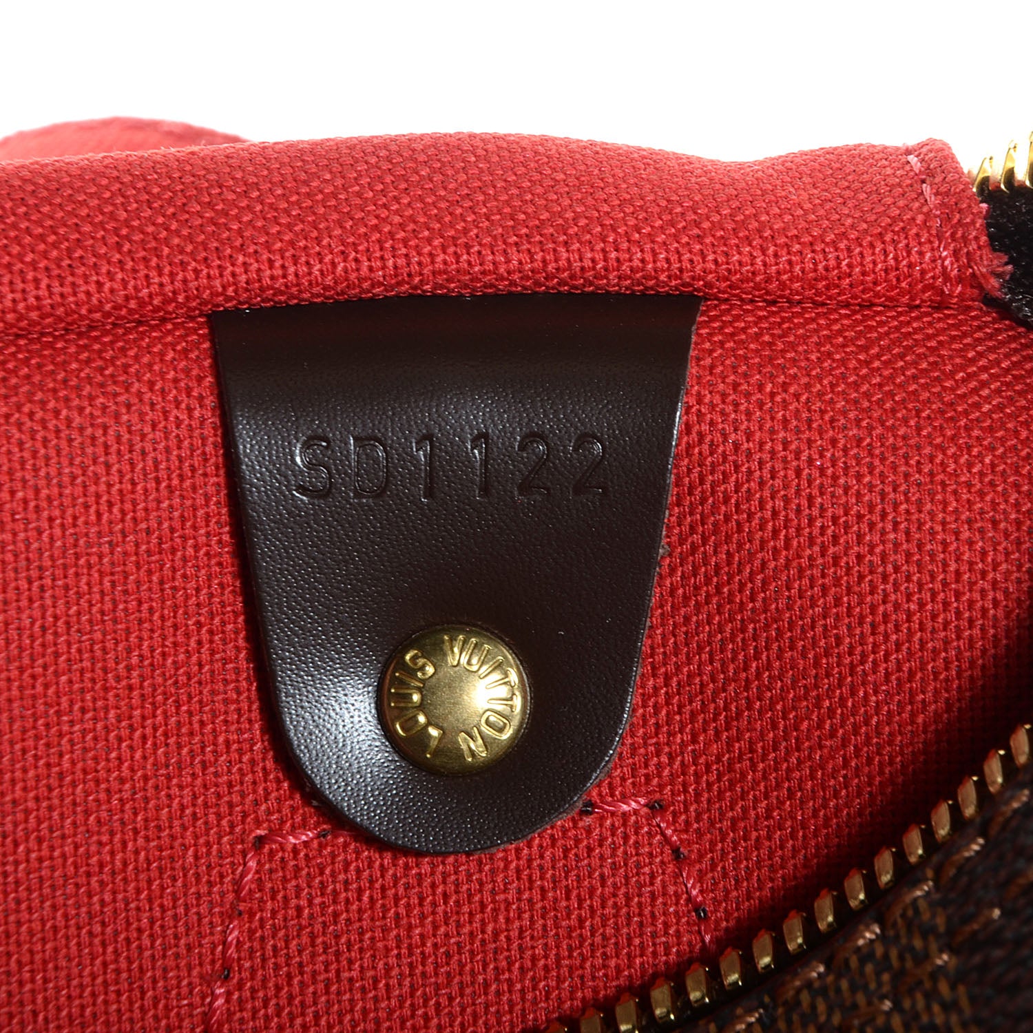 Louis Vuitton Damier Ebene Speedy Bandouliere 30 6 of 9