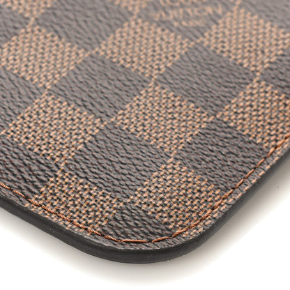 Louis Vuitton Damier Ebene Neverfull MM GM Pochette Rose Ballerine 9 of 10