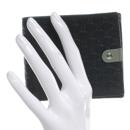 Gucci Microguccissima Mens Bi-Fold Wallet Black 2 of 7