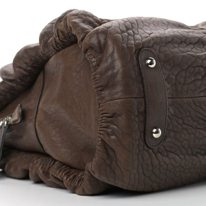 Christian Dior Lambskin Karenina Large Tote Brown 8 of 22