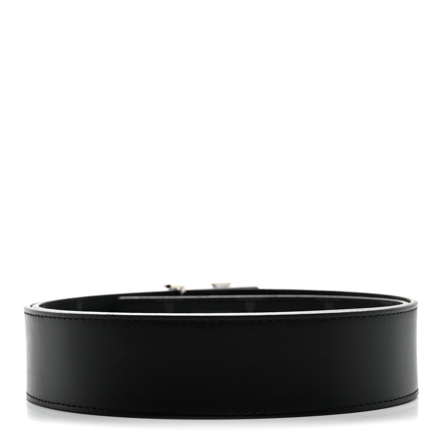 Louis Vuitton Monogram Eclipse 40mm LV Line Initiales Reversible 95 38 Belt Black 4 of 8