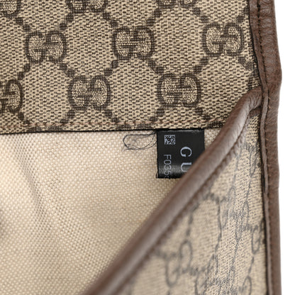 Gucci GG Supreme Monogram Neo Vintage Web Belt Bag Brown 8 of 12
