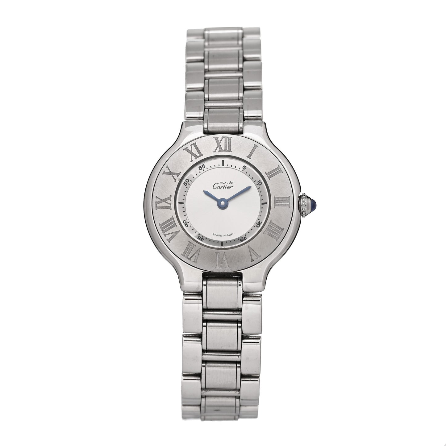 Stainless Steel 28mm Must De 21 Quartz Watch