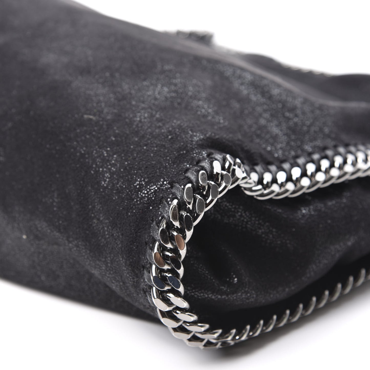 Shaggy Deer Small Falabella Tote Black