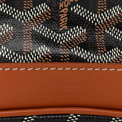 Goyard Goyardine Petit Flot Bucket Bag PM Black Gold 6 of 10