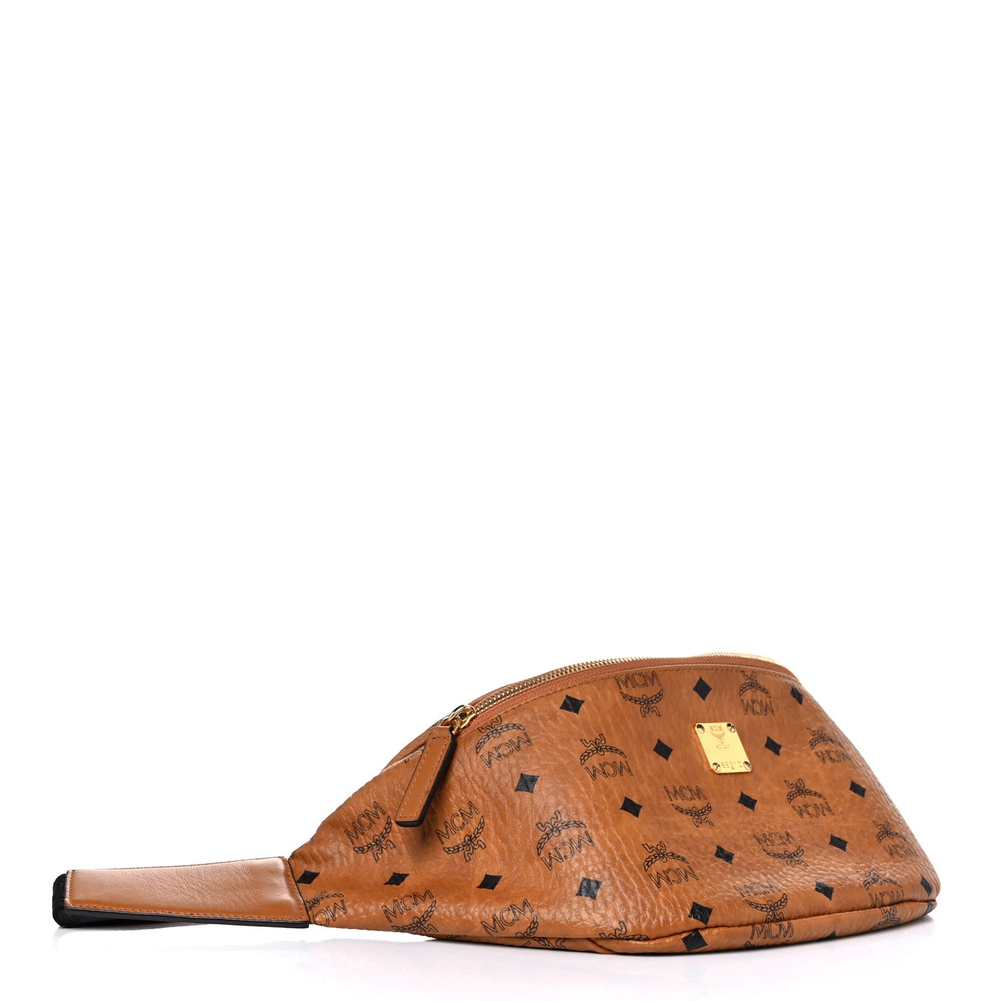 Visetos Medium Fusten Belt Bag Cognac