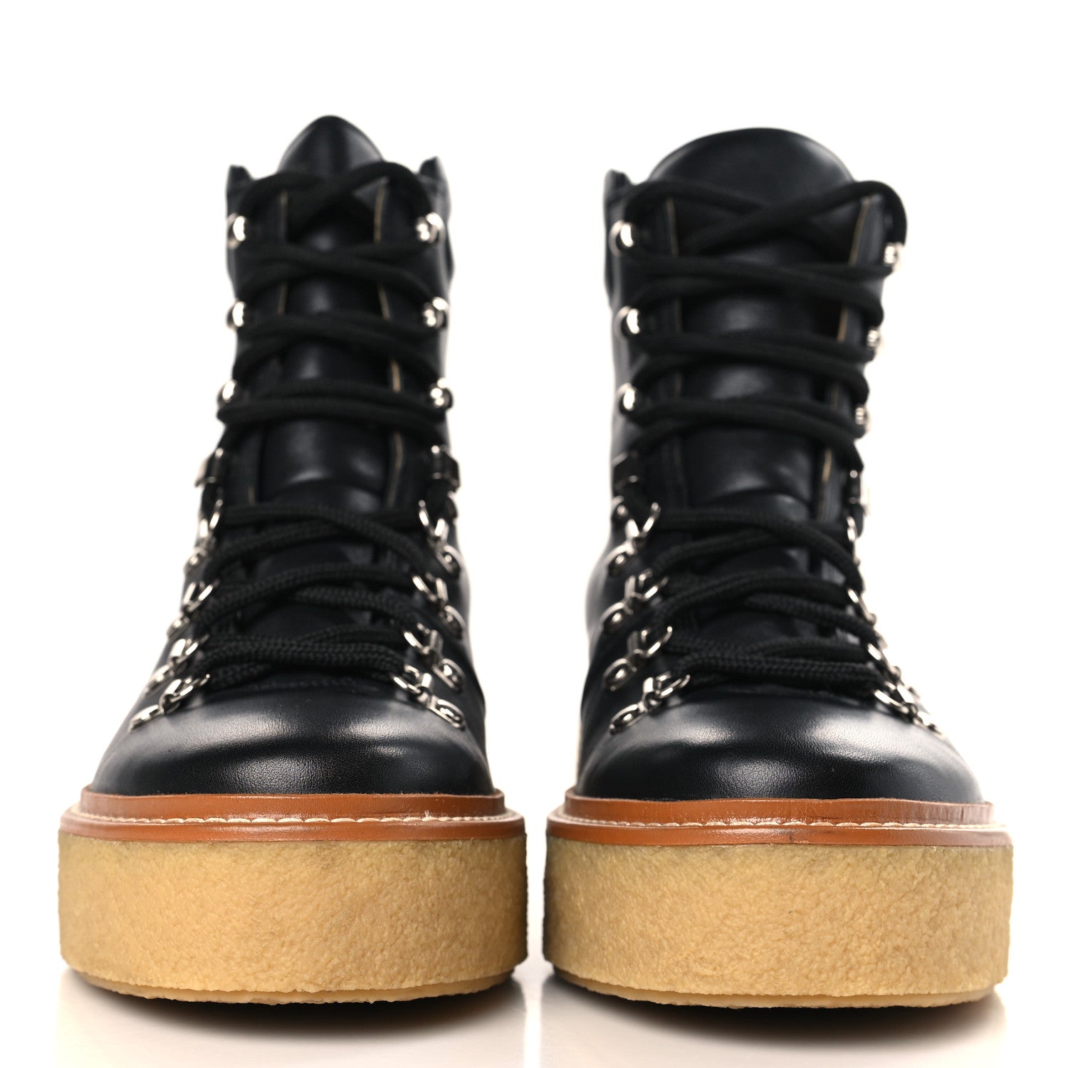 Hermes Calfskin Discovery Ankle Boot 37.5 Black 2 of 8