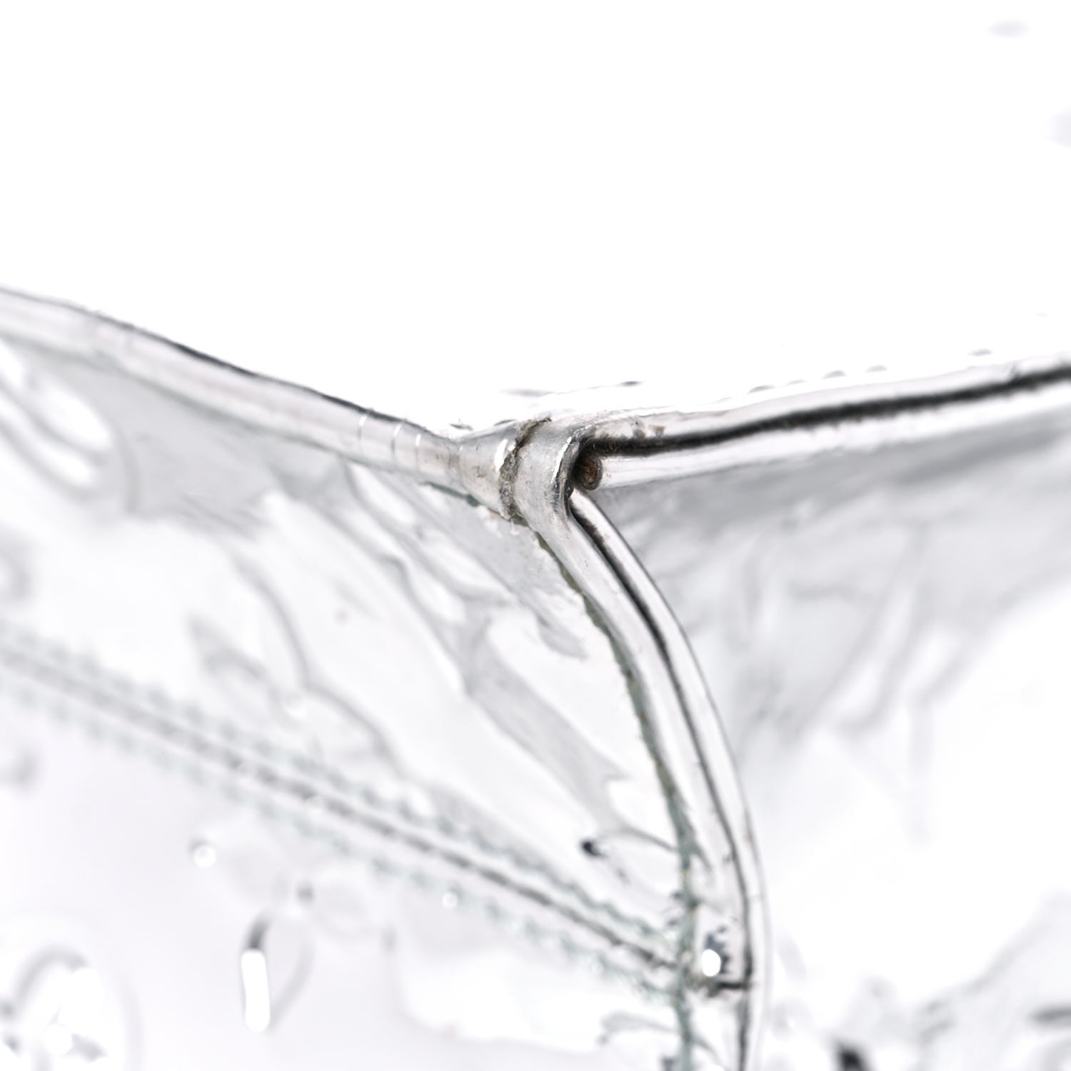 Louis Vuitton Monogram Miroir Sac Plat Silver 10 of 19