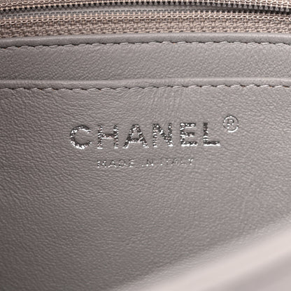 Chanel Lambskin Quilted Mini Rectangular Flap Grey 6 of 11