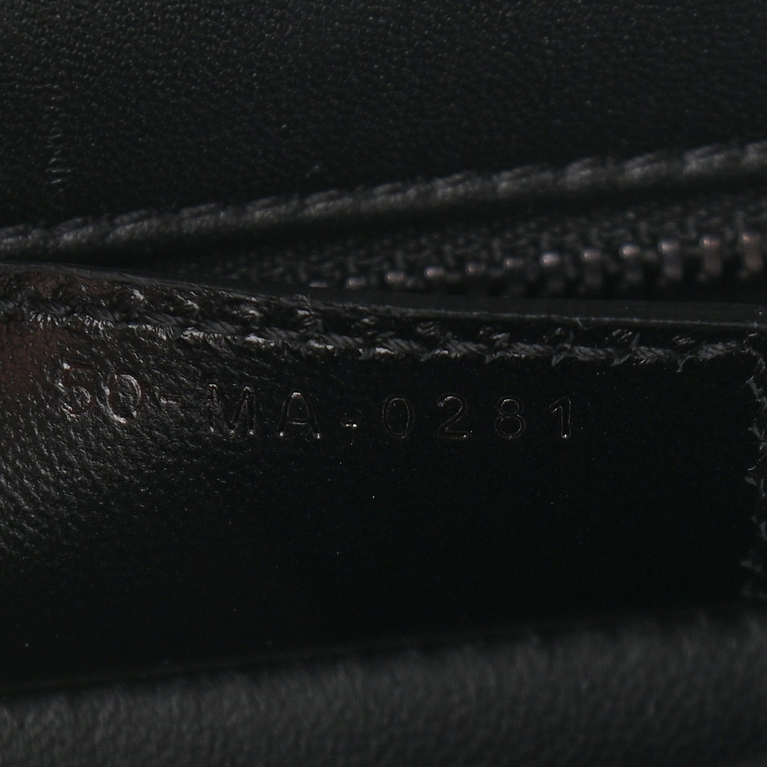 Christian Dior Calfskin Macrocannage Small Caro Bag Black 7 of 9
