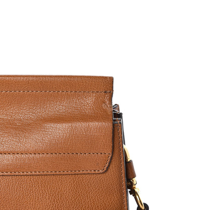 Chloe Goatskin Medium Faye Shoulder Bag Caramel 14 of 15