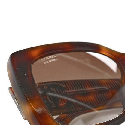 Chanel Square Polarized CC Sunglasses 5494-A Tortoise Brown 9 of 10