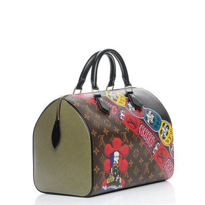 Louis Vuitton Monogram Kabuki Speedy 30 3 of 7
