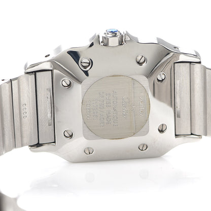 Cartier Stainless Steel 18K Yellow Gold 29mm Santos De Cartier Galbee Automatic Watch 4 of 5