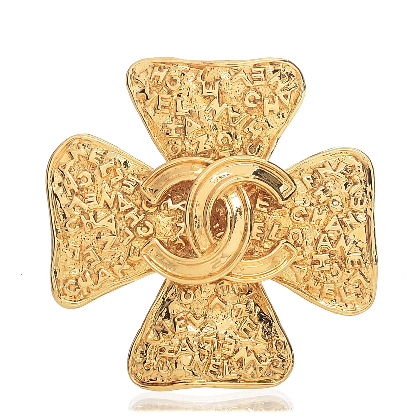CC Brooch Gold
