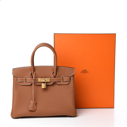 Hermes Togo Birkin 30 Gold 11 of 11