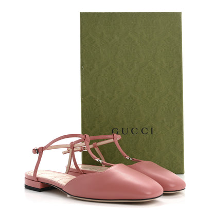Gucci Nappa Double G Ballet Flats 37 Gorgeus Grace 9 of 9