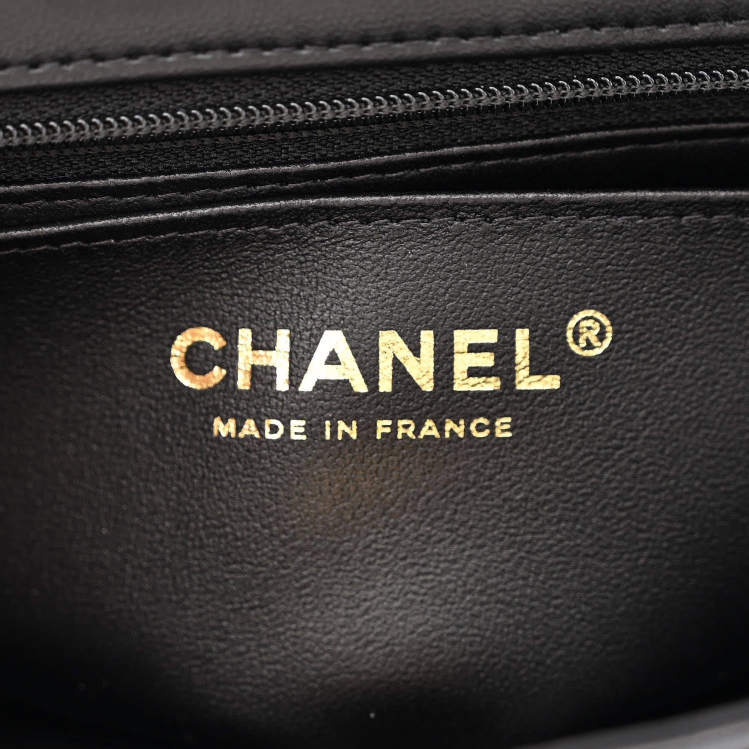 Chanel Lambskin Quilted Mini Top Handle Rectangular Flap Black 6 of 11