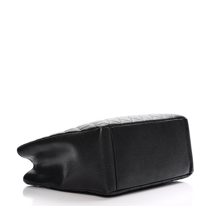 Chanel Caviar Quilted Grand Shopping Tote GST Black 4 of 11