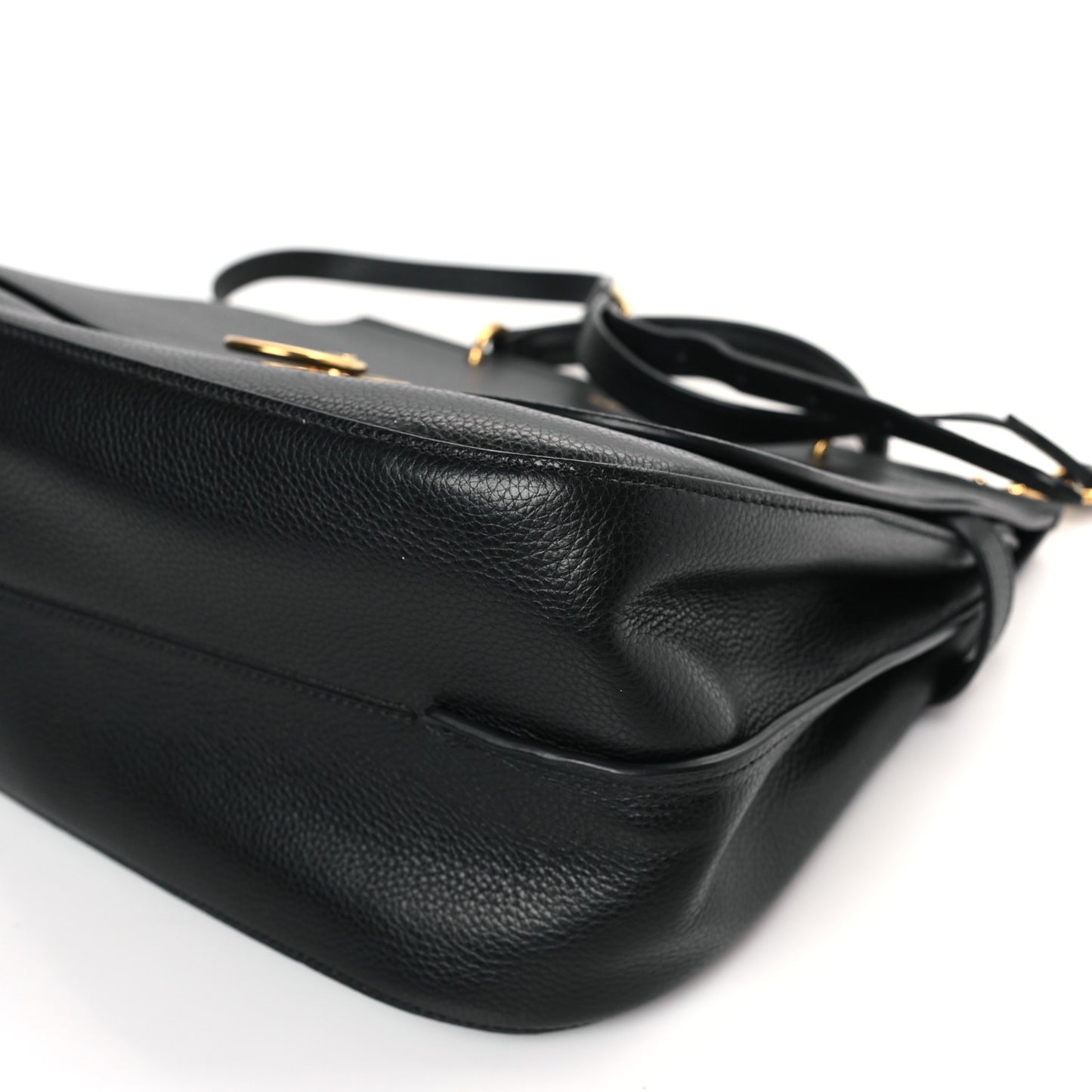 Natural Grain Leather Amberley Satchel Chocolate